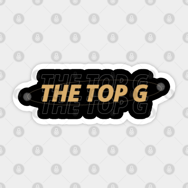 The Top G Tate Motivation Escape The Matrix The Top G Sticker